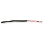 Bobine de câble FLRYY ovale noir/rouge 1 x 2,5 mm² 50 m